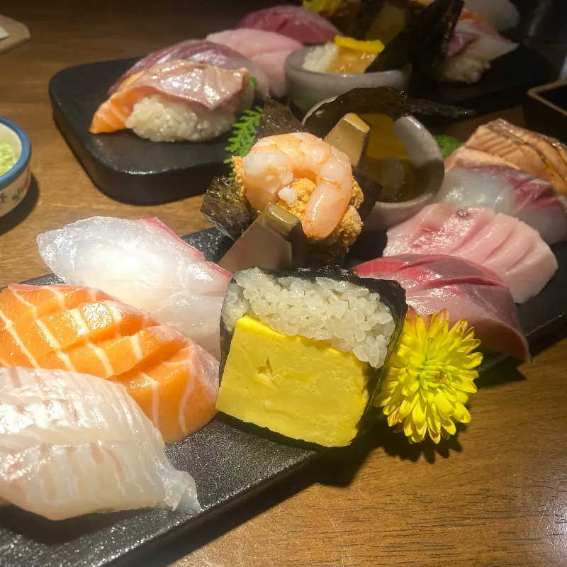 무화식당의 맛있는 초밥