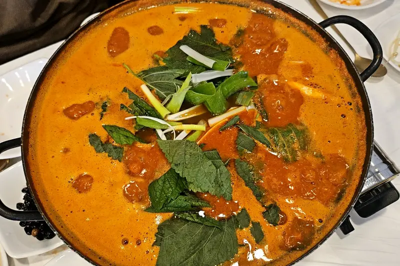 푸짐한 매운탕 한 상