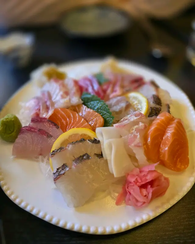 다채로운 숙성회 모듬