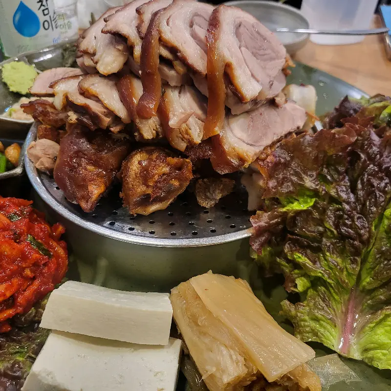 청주왕족발보쌈 메뉴