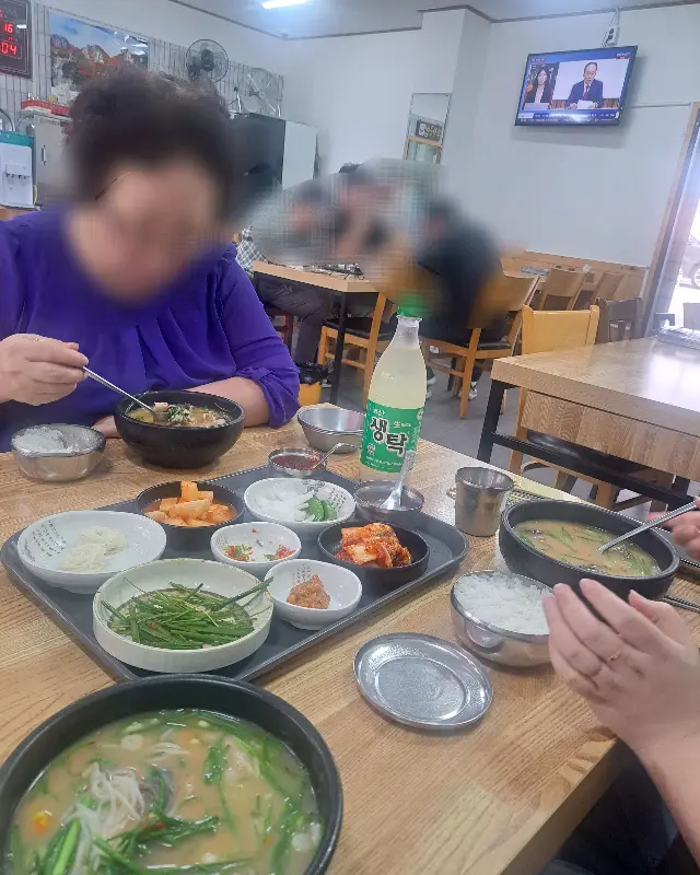 식당 내부 모습