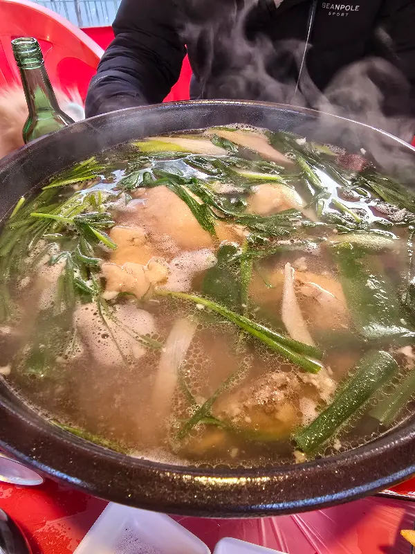 가든포차의 메뉴