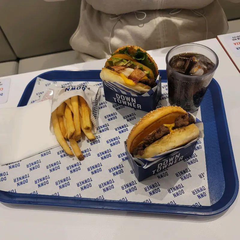 다운타우너 버거 세트