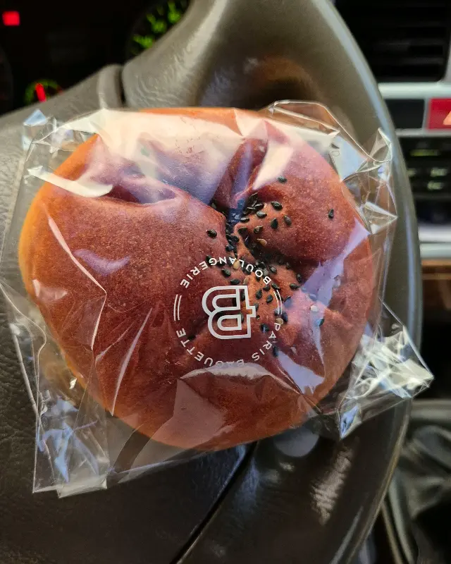 포장된 빵의 모습