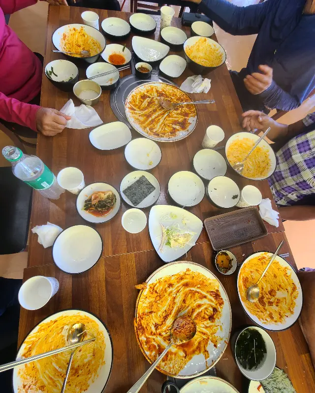 푸짐한 한 상 차림