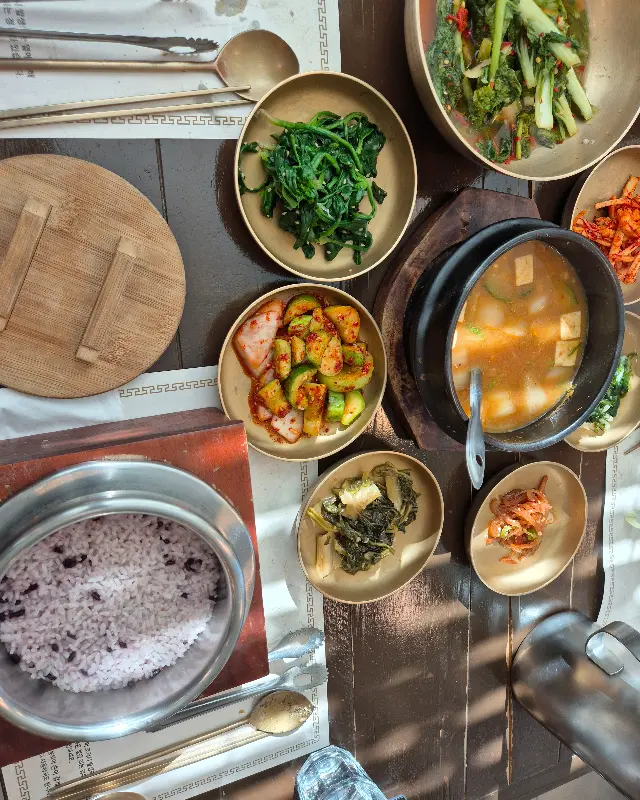 한정식 한상차림