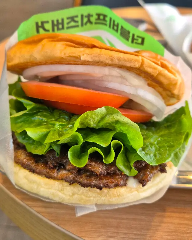 피넛버터 더블치즈버거