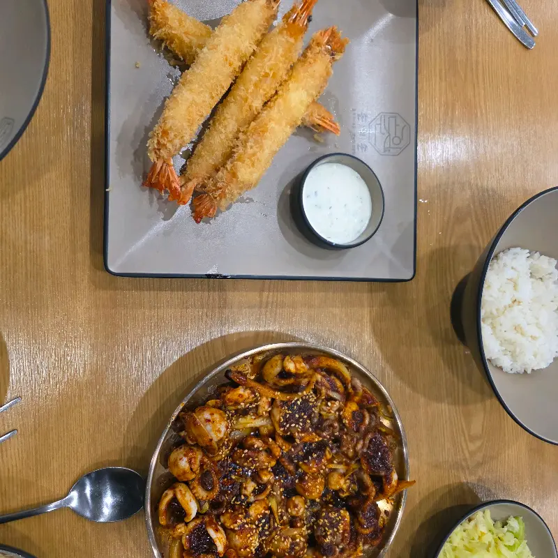 바삭한 새우튀김