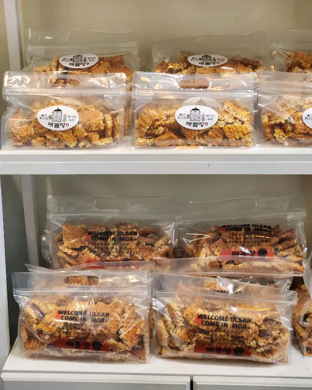 모아 라면땅 메뉴