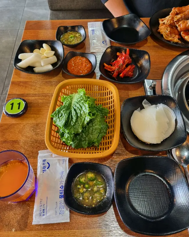 무한리필 닭구이