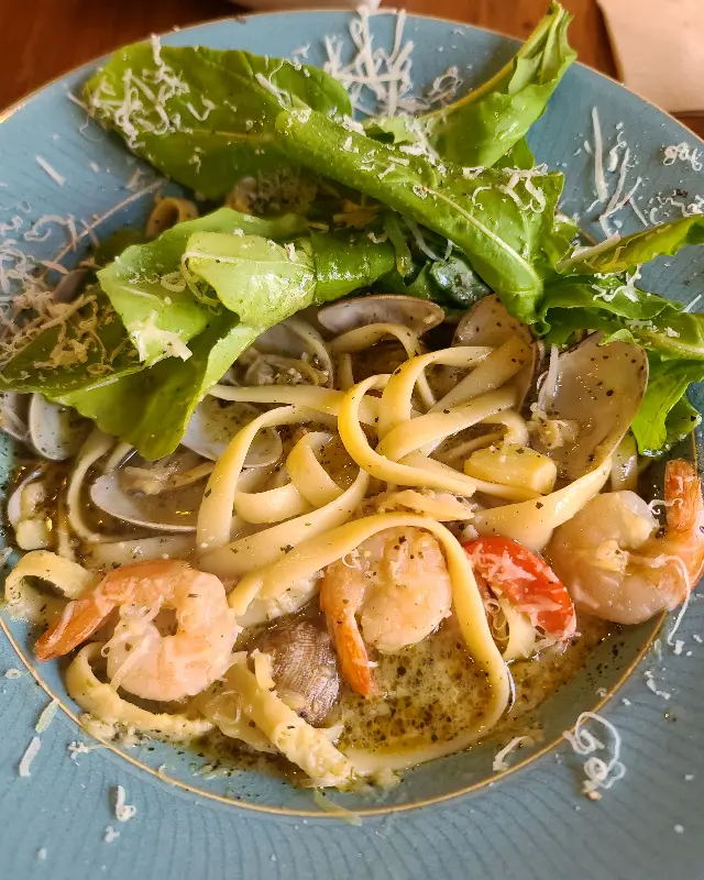 바지락 파스타의 모습