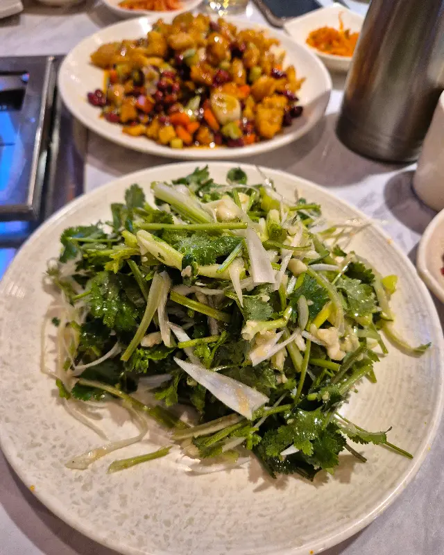 가지볶음의 먹음직스러운 모습