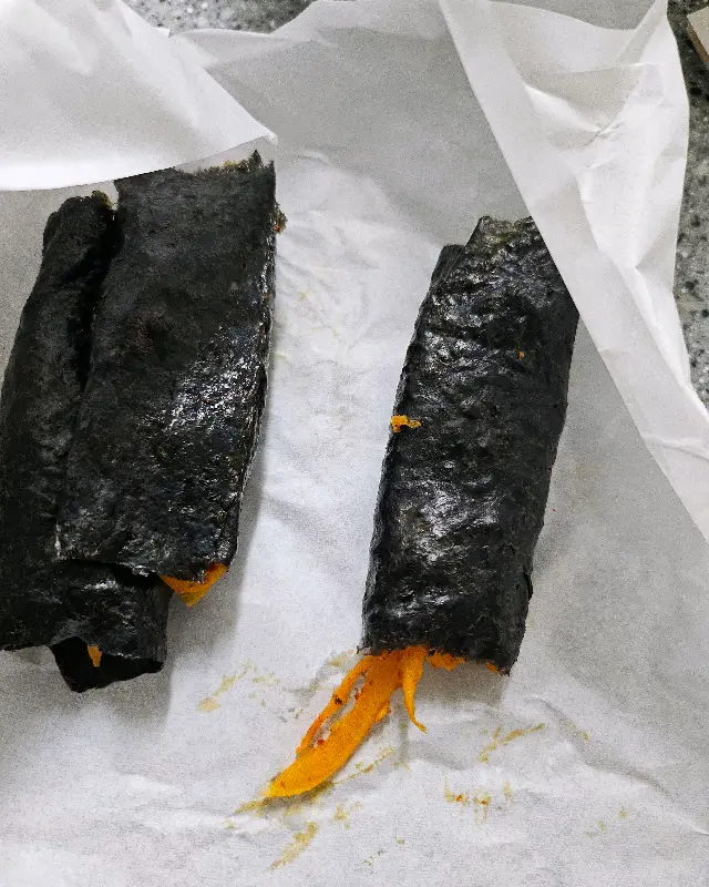 옛날할매김밥 김밥 포장