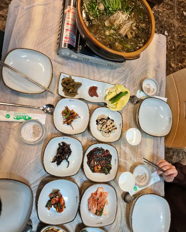 푸짐한 한 상 차림