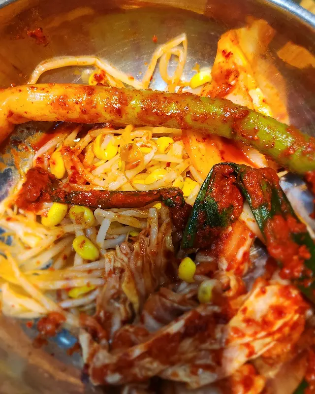 매콤 콩나물 무침