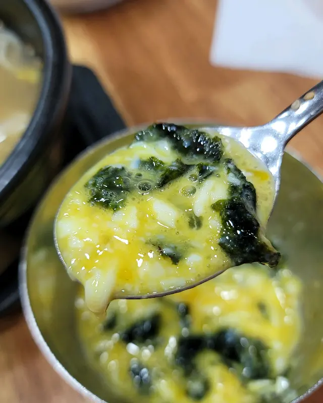 콩나물과 밥, 김치의 조화