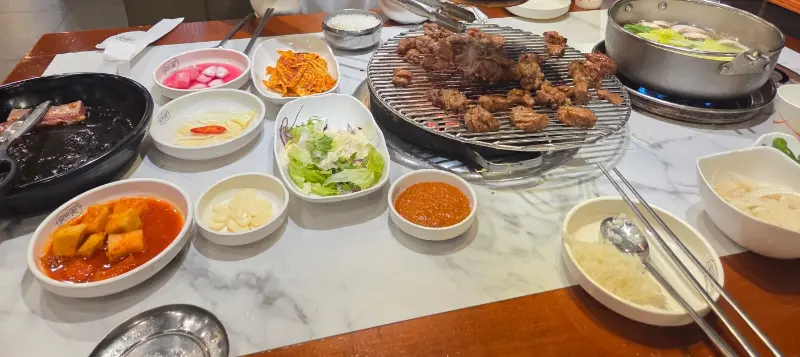 푸짐한 한 상 차림