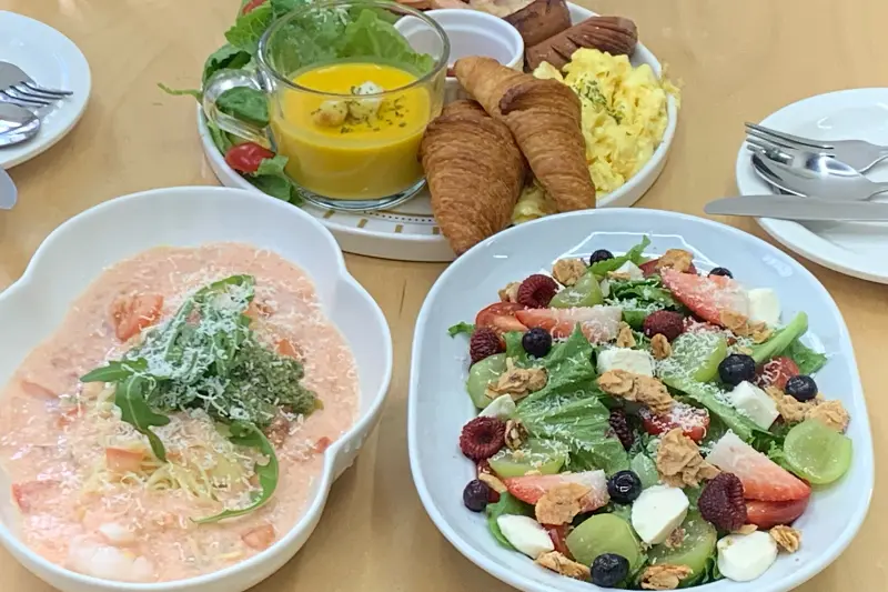 다양한 메뉴 구성