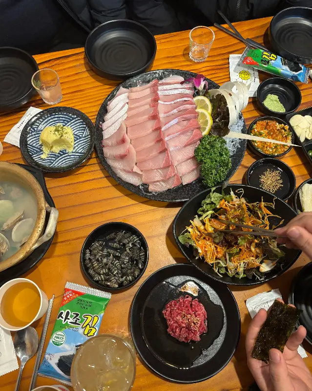 푸짐한 한 상 차림