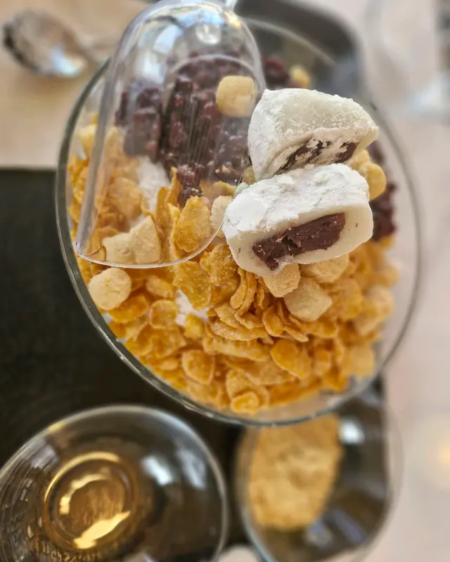 반야 한옥카페의 빙수