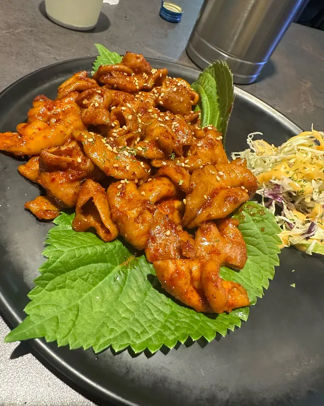 매콤한 곱창의 향연