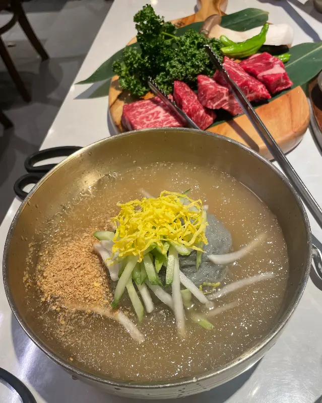 시원한 코다리 냉면