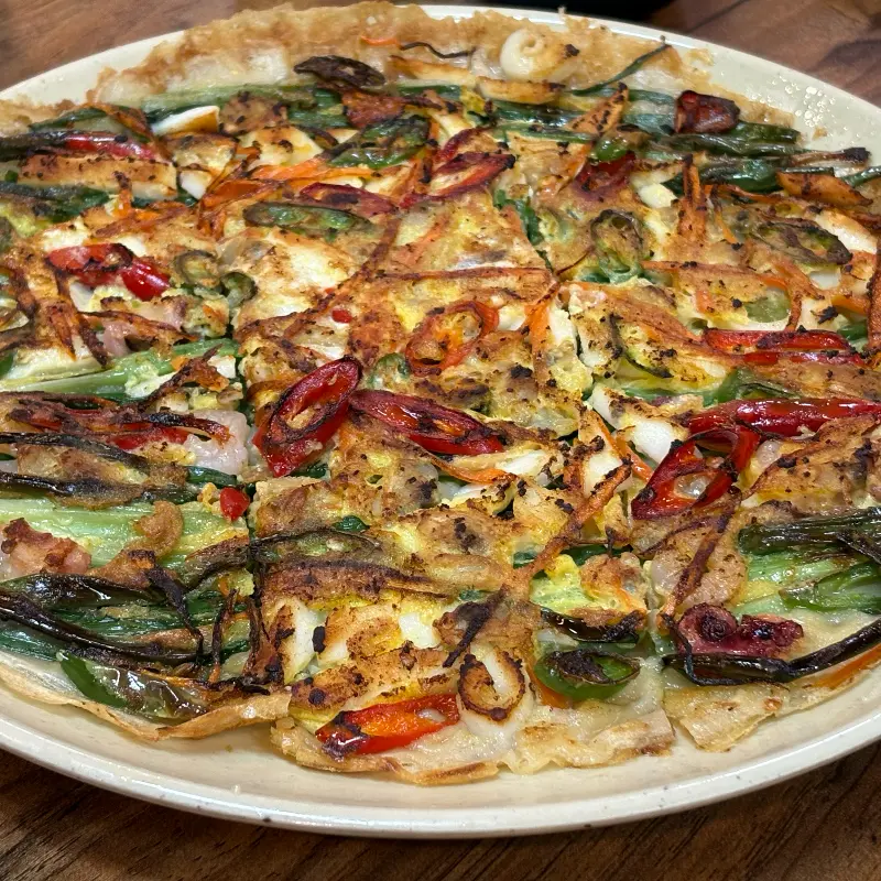 녹두전, 바삭함이 눈으로도 느껴지네