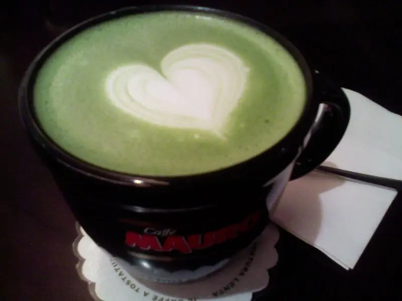 녹차라떼