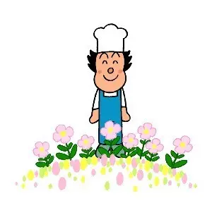 귀여운 쉐프 캐릭터