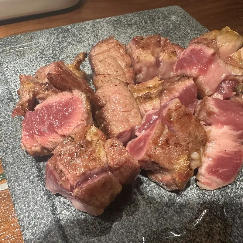 제주 흑돼지 구이