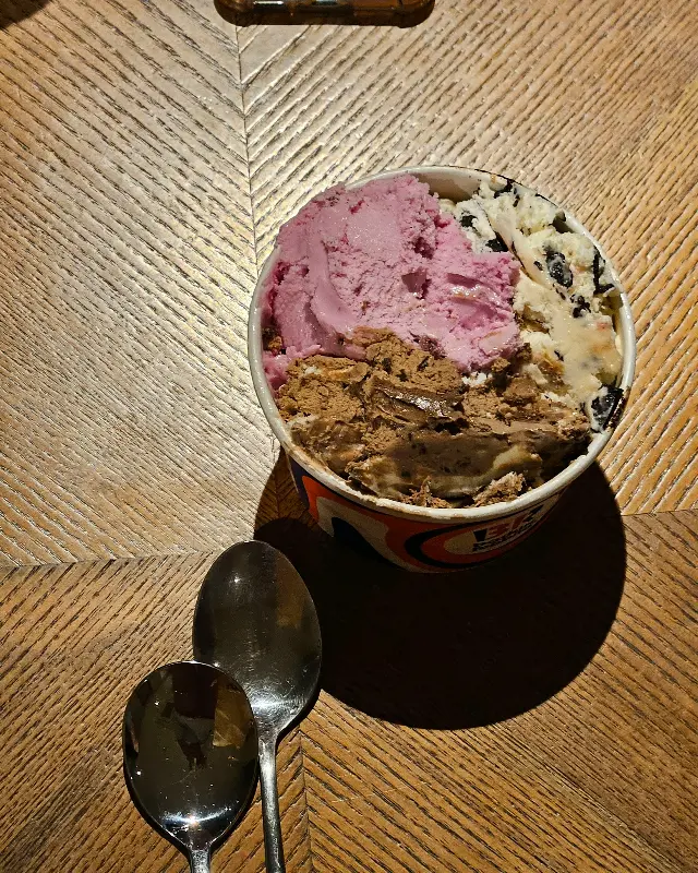 세 가지 맛 아이스크림