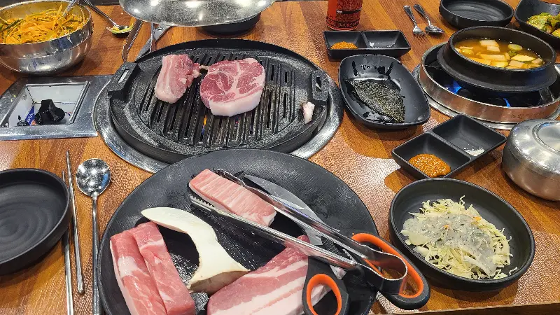 푸짐한 한 상 차림