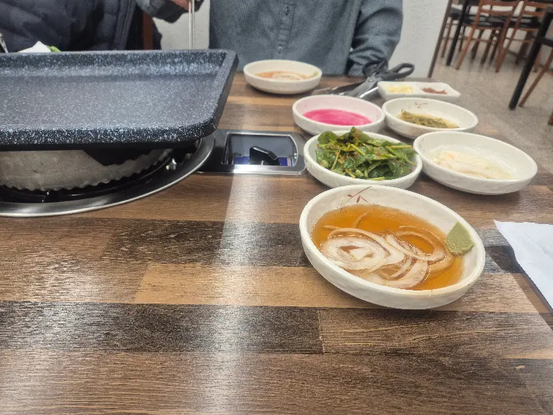 깔끔한 테이블 세팅