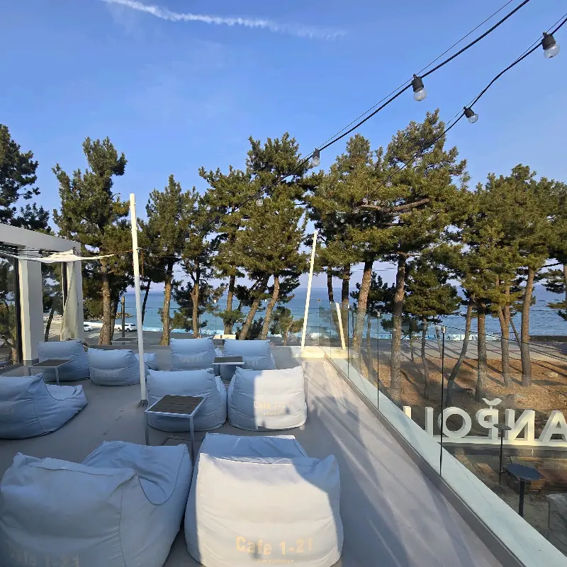 산포리 카페 루프탑