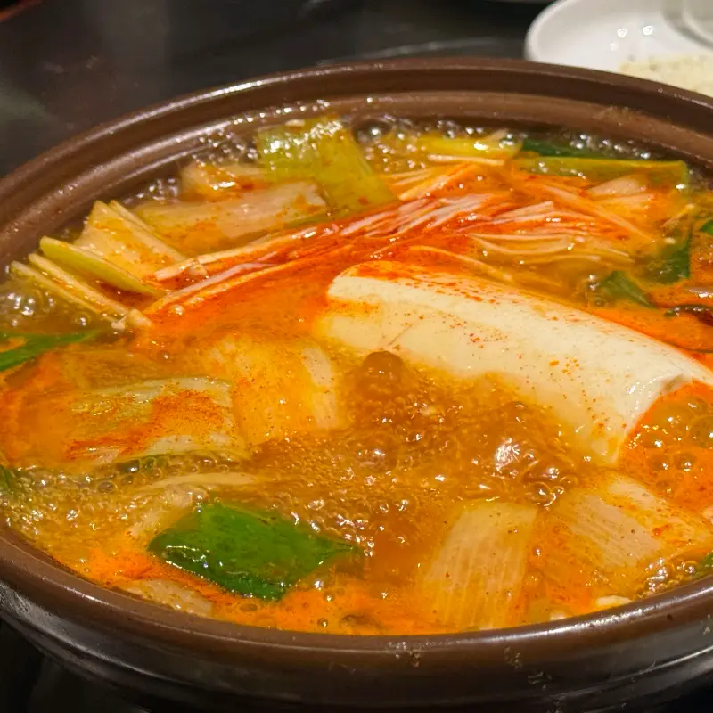 순두부찌개
