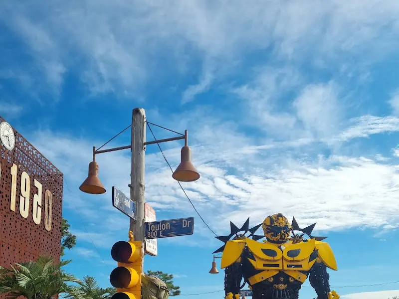 로드1950 야외 포토존