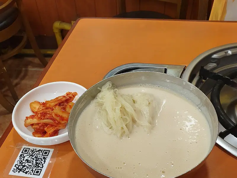 콩국수와 김치