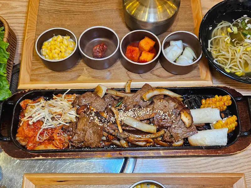 불고기온소반 전체 상차림 2