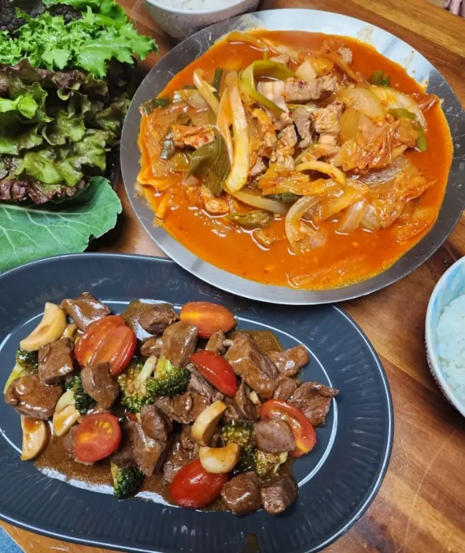 푸짐한 한 상 차림, 보기만 해도 배부르다!