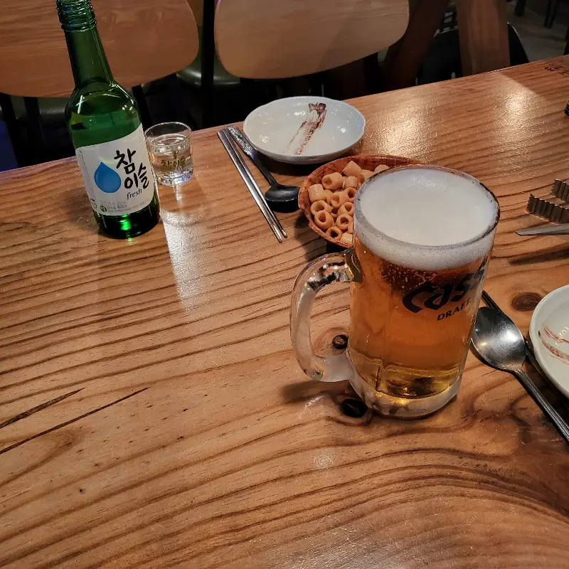 김치나베 돈까스