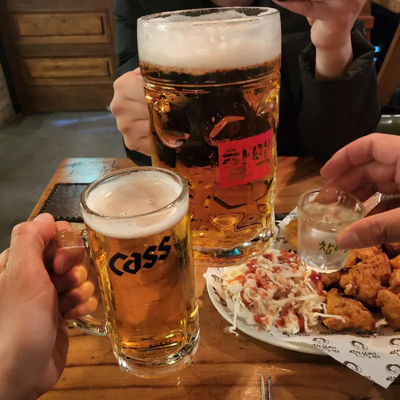 살얼음 맥주
