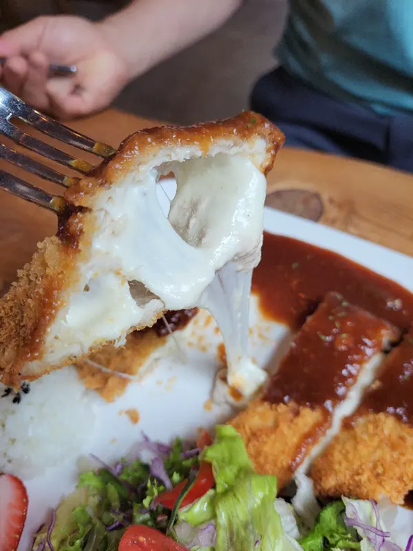 카페더그린 치즈돈까스