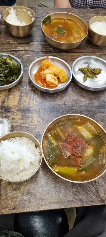 푸짐한 한 상 차림