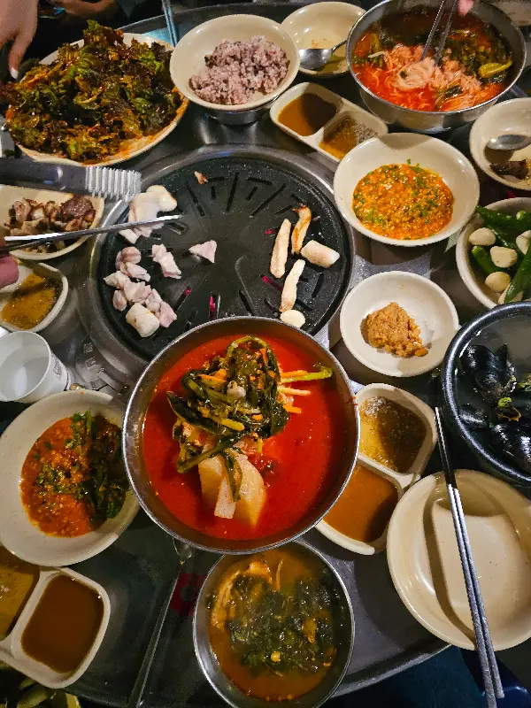 푸짐한 한 상 차림