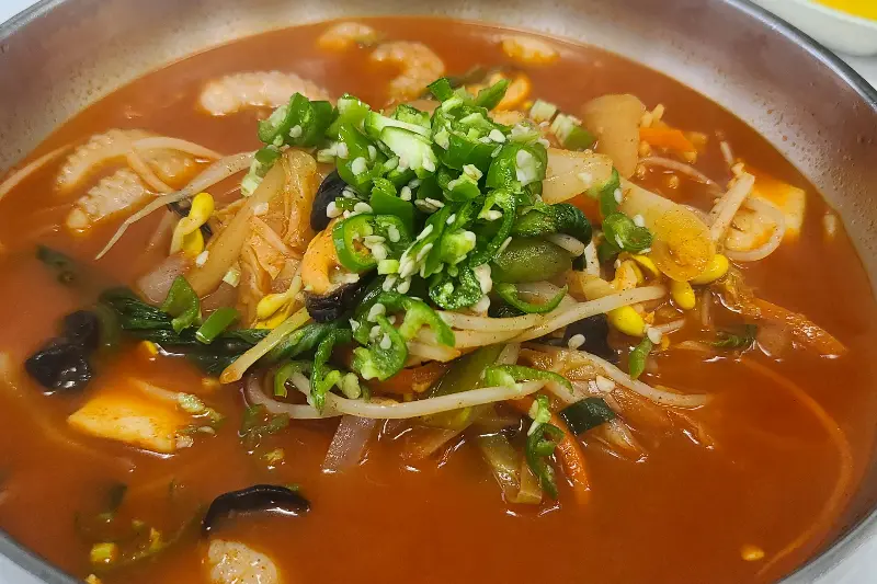 매운짬뽕
