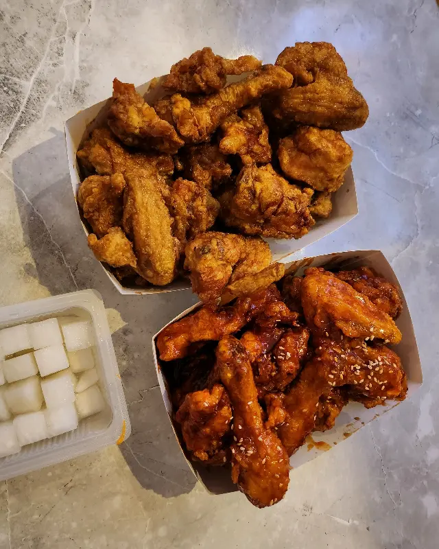 두 마리 치킨 세트