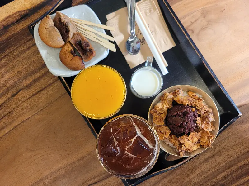 다양한 디저트 메뉴