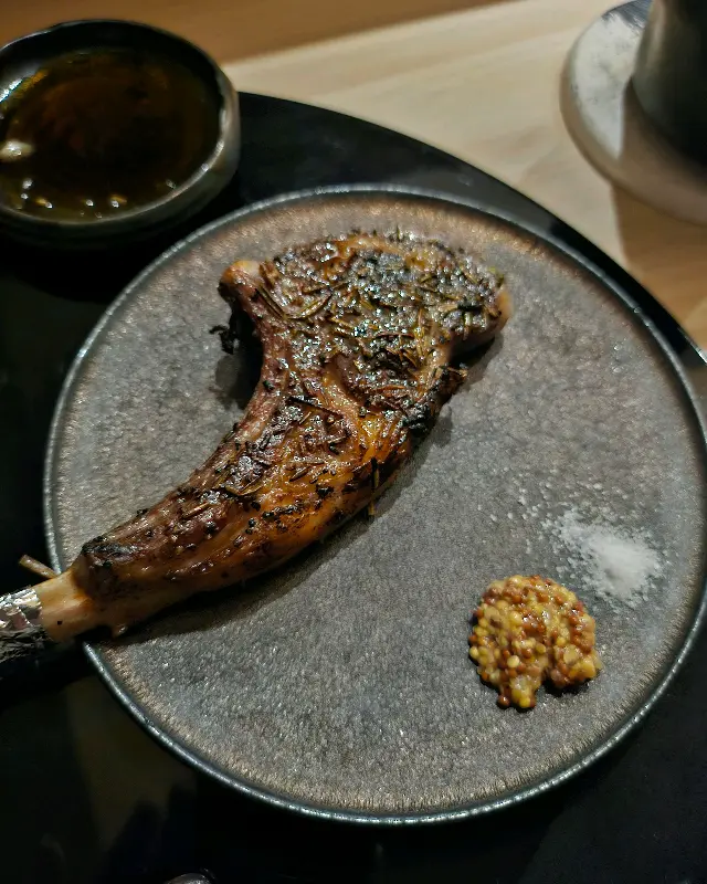 양갈비 숯불구이