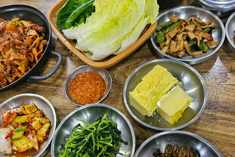 푸짐한 한 상 차림