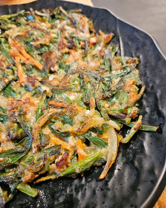 금자국수 부추전